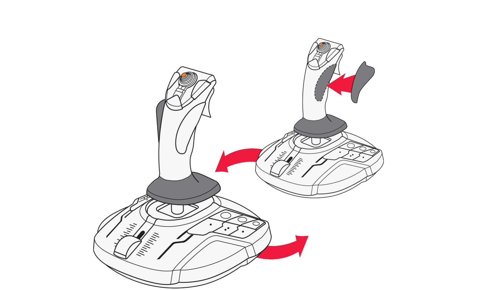 Thrustmaster joystick T.16000M