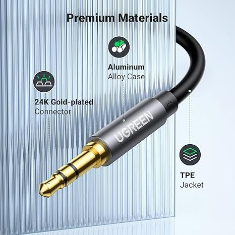 UGREEN 3.5mm Male to 3.5mm Female Extension Cable - Image 5