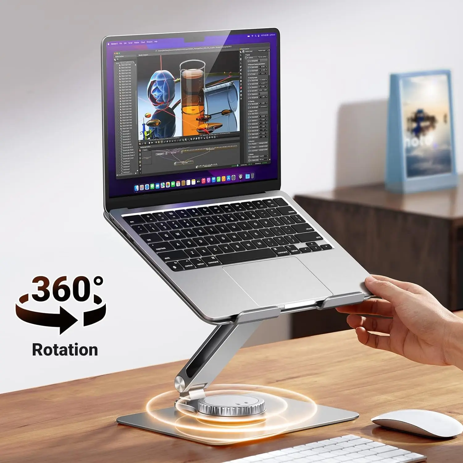 UGREEN Full adjustable and foldable laptop stand - Image 6