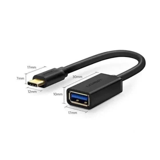 UGREEN USB-C male to USB-A female cable - Image 4
