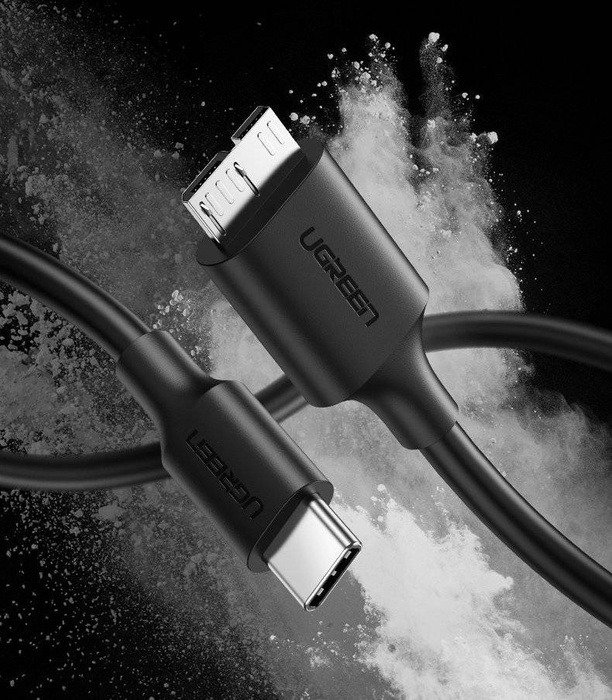 UGREEN USB-C male to Micro USB 3.0 male USB 3.0 5Gbps cable - Image 3