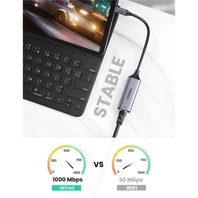 UGREEN USB-C 3.1 Gen 1 to RJ45 gigabit ethernet adapter - Image 5