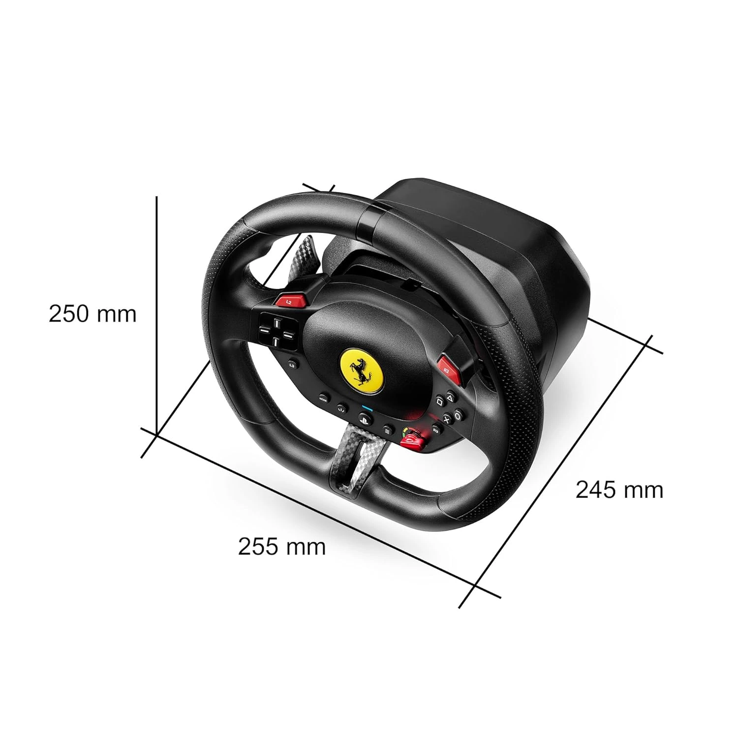 Thrustmaster T98 Ferrari 296 GTB Racing Wheel & Pedal Set - Image 6