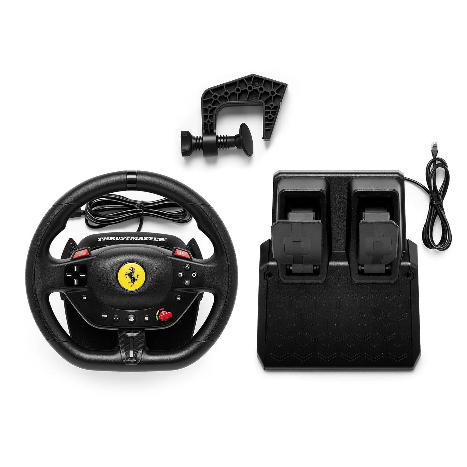 Thrustmaster T98 Ferrari 296 GTB Racing Wheel & Pedal Set - Image 4